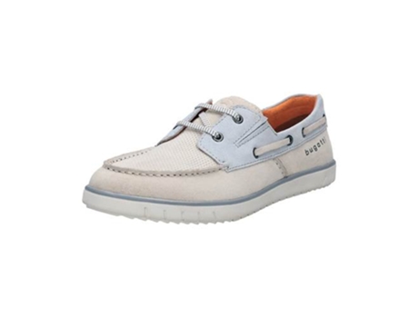 Zapatillas BUGATTI 321Ade0414142142 de Cuero para Hombre (Azul - 43)