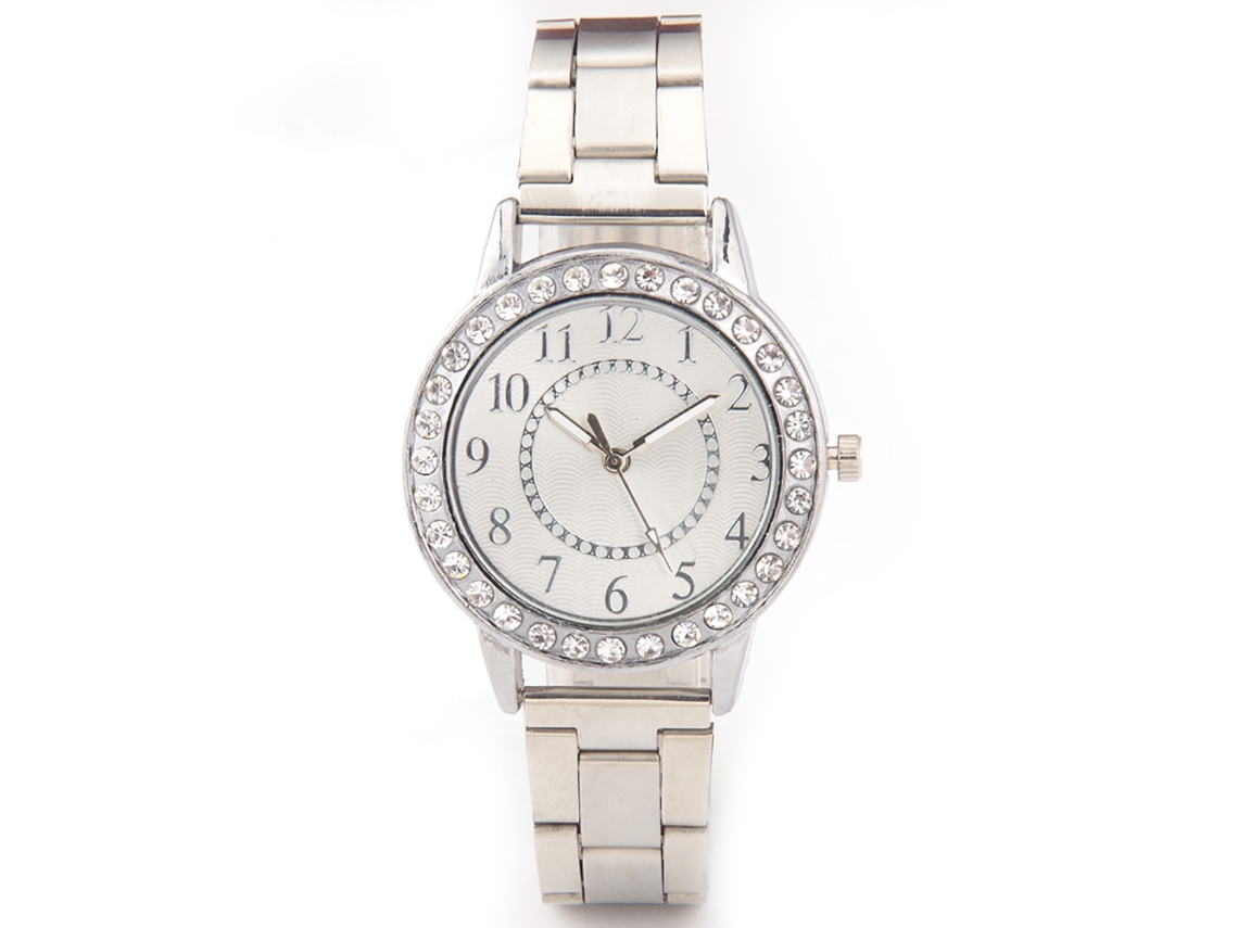 Reloj De Pulsera Analógico De Cuarzo De Lujo Para Parejas En Oro, Plata Y Oro Rosa.
