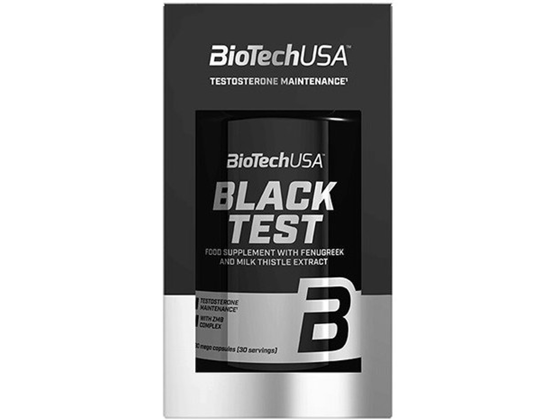Suplemento Alimentar BIOTECH USA Black Test Potenciador De Testosterona (1 X 3 C - Cápsulas)