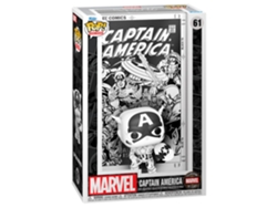 Figura Pop Marvel Comic Covers Capitán América B.active
