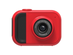 SZSMART  Câmara de Filmar Digital Portátil  Full Hd 1080P Profissional Indefinida (Vermelho)
