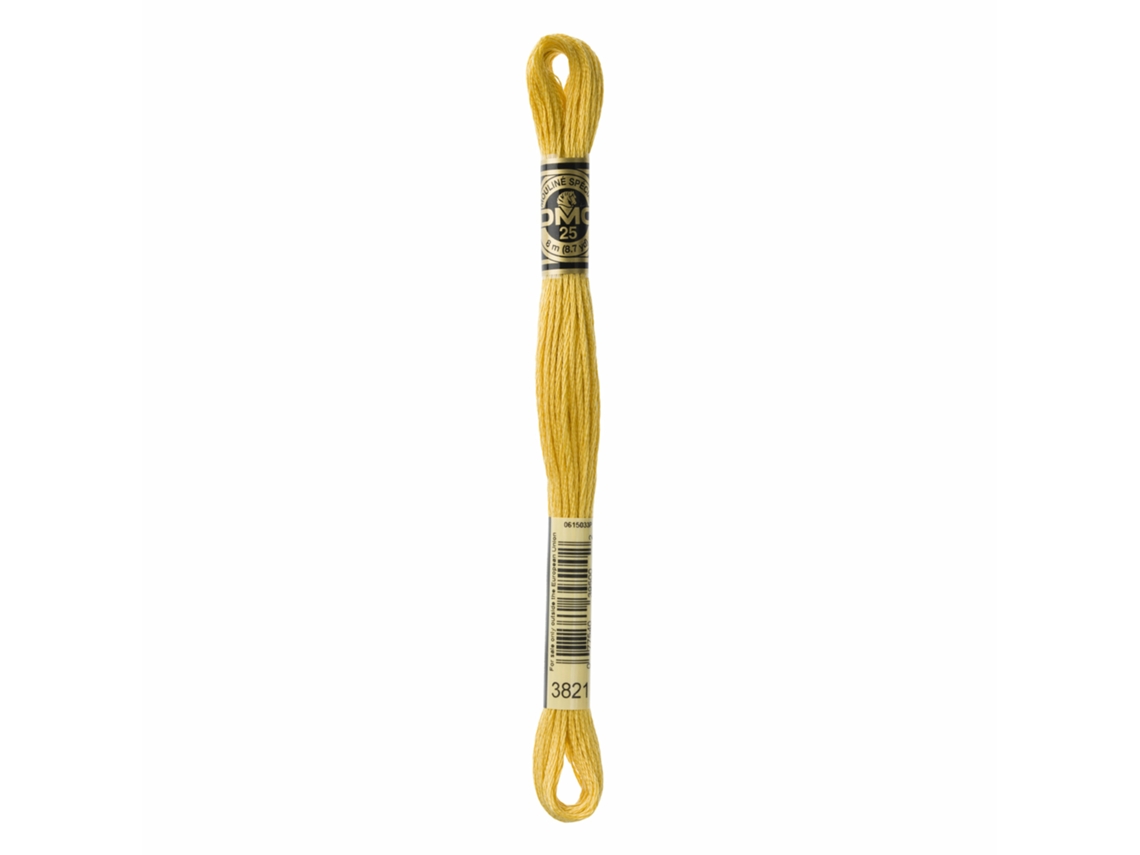 Hilo de Bordar DMC Mouline 117Mc Amarelo 3821