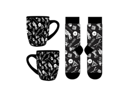 Set Taza Y Calcetines Pirámide De Harry Potter