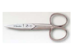 Tijera Manicura Curva Niquelada 3 CLAVELES