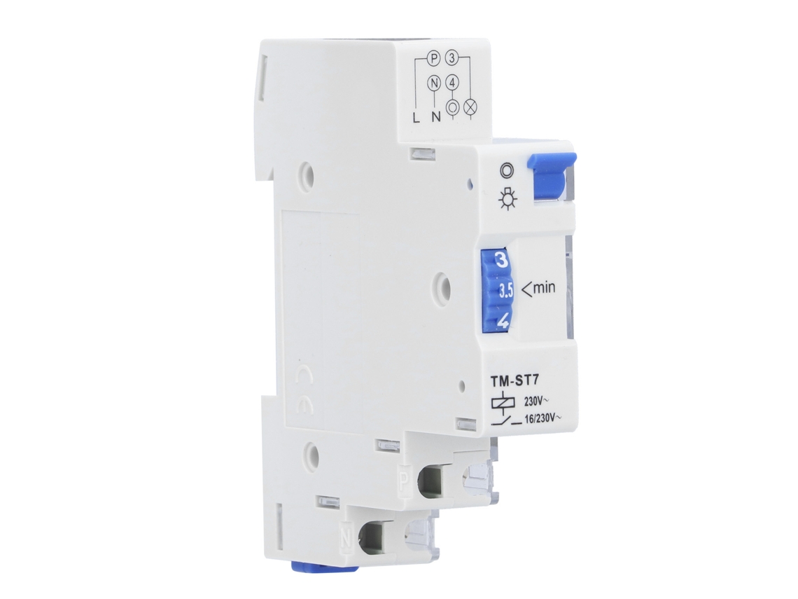 Temporizador Mecánico Ajustable, Intervalo De 7 Minutos, Control Por Interruptor, Ac220-230v Tmst7