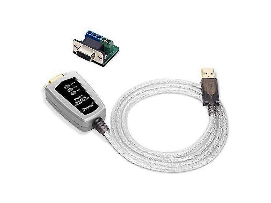 Usb To Rs422 Rs485 Serial Port Adapter Cable With Chipset 5 Position Terminal Board Compatible With Windows 10