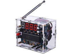 Kit De Bricolaje Para Módulo Receptor Inalámbrico De Radio Digital Fm Ajustable De 87-108 Mhz Para Soldar Psq