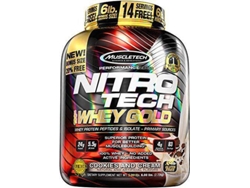 Complemento Alimentar MUSCLETECH Muscletech Nitro Tech 100% Whey Gold 2,72 Kg Baunilha Francesa