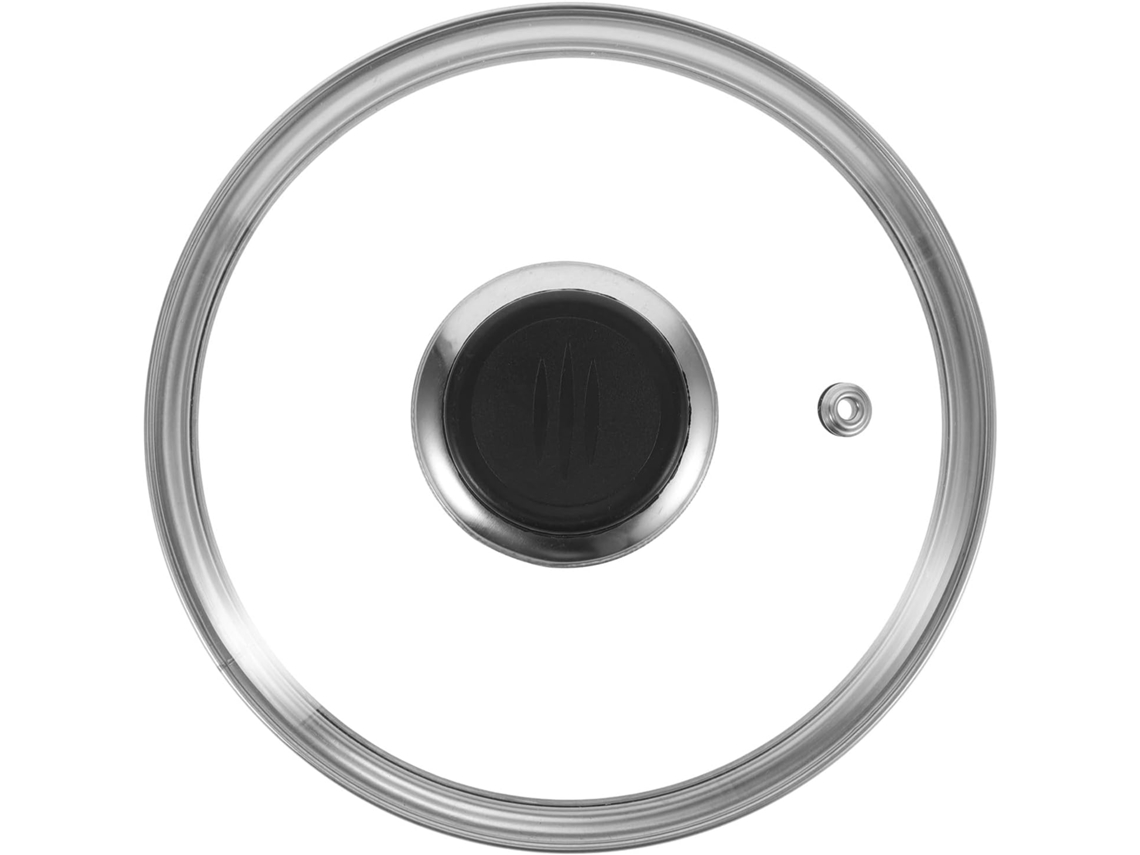 Tapa de vidrio templado de 15 cm con asa aislante, diámetro interior de 147 cm, diámetro Gokoco (6 pulgadas)
