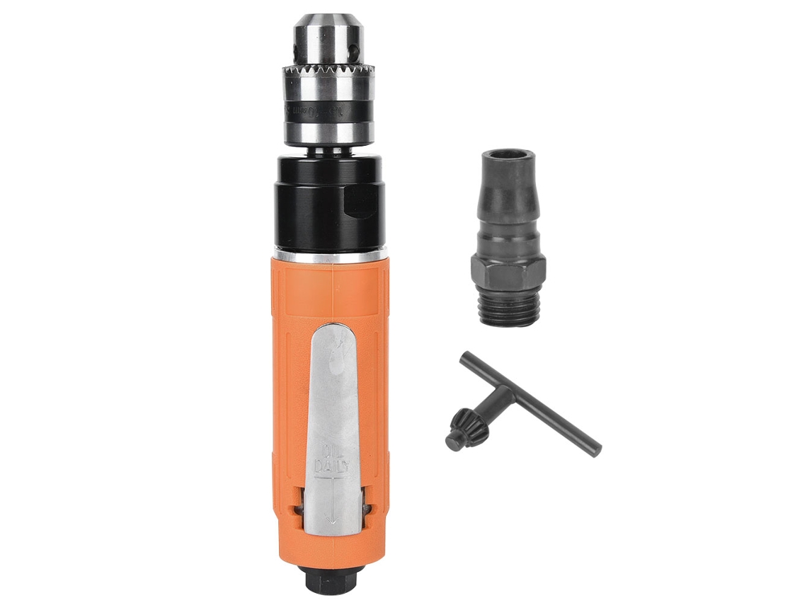 Furadeira Pneumática Industrial De Mango Reto 3/8 Polegada Para Manutenção De Móveis (laranja)