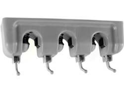 Soporte De Pared Garneck Para Escobas Perchero Nunca Resbala