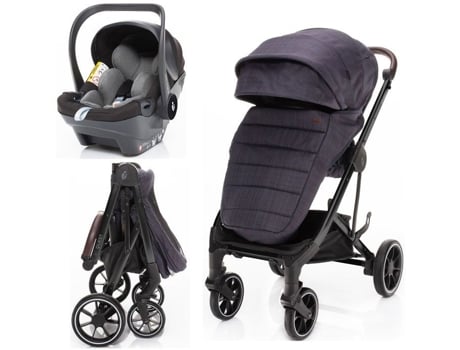 Carrito de Bebé ZOPA Quest Midnight Navy (92x55.5x110 cm - Negro)