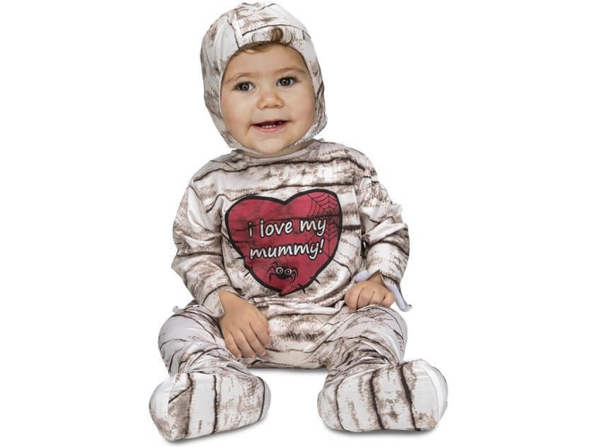 Disfraz de Bebé DISFRAZZES Momia (Talla: 6 a 12 meses)