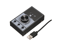 Perilla De Control De Volumen Usb Multimedia, Controlador De Metal Con Silenciador En Uno, Ajustador