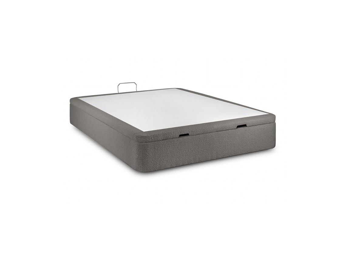 Base de Cama con Almacenaje Plegable Ascot Graphite 180 X 105 cm