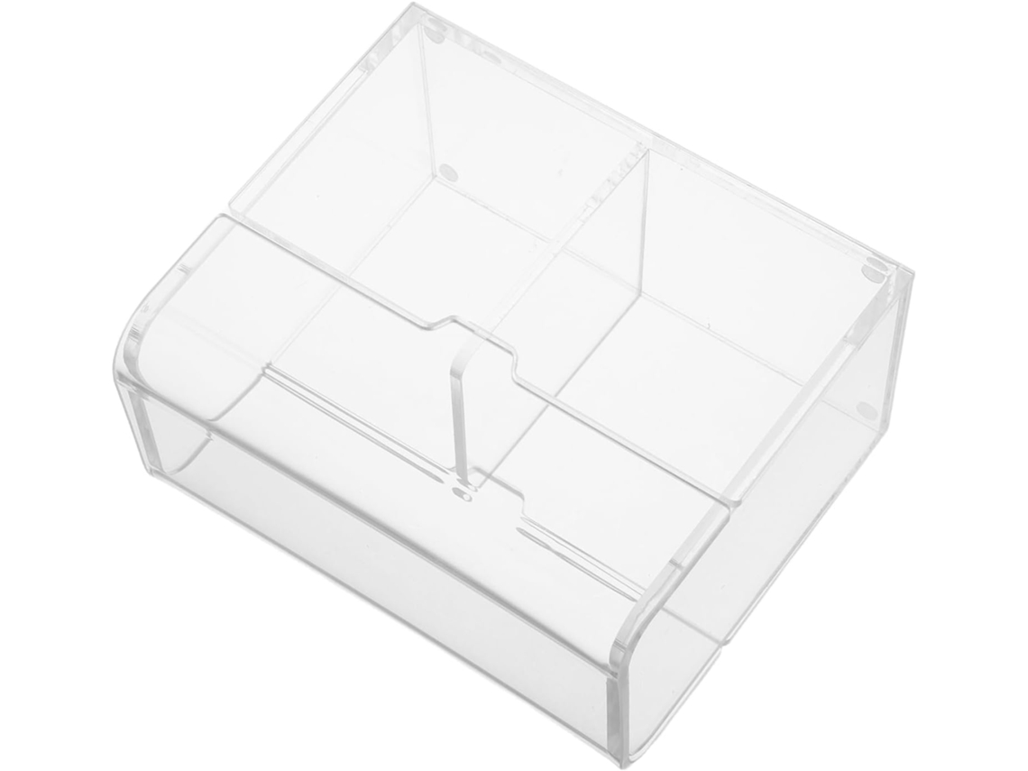 Caja De Almacenamiento Transparente Para Cartas Y Juegos: Organizador Resistente Y Espacioso.