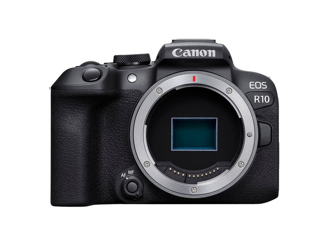 Cámara Fotográfica CANON EOS R10 (Negro - 24.2 MP - Sensor: APS-C - ISO: 100 a 32000)
