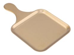Bandeja de postre, plato para servir con asa, 30 cm x 18 cm x 1 cm slowmoose