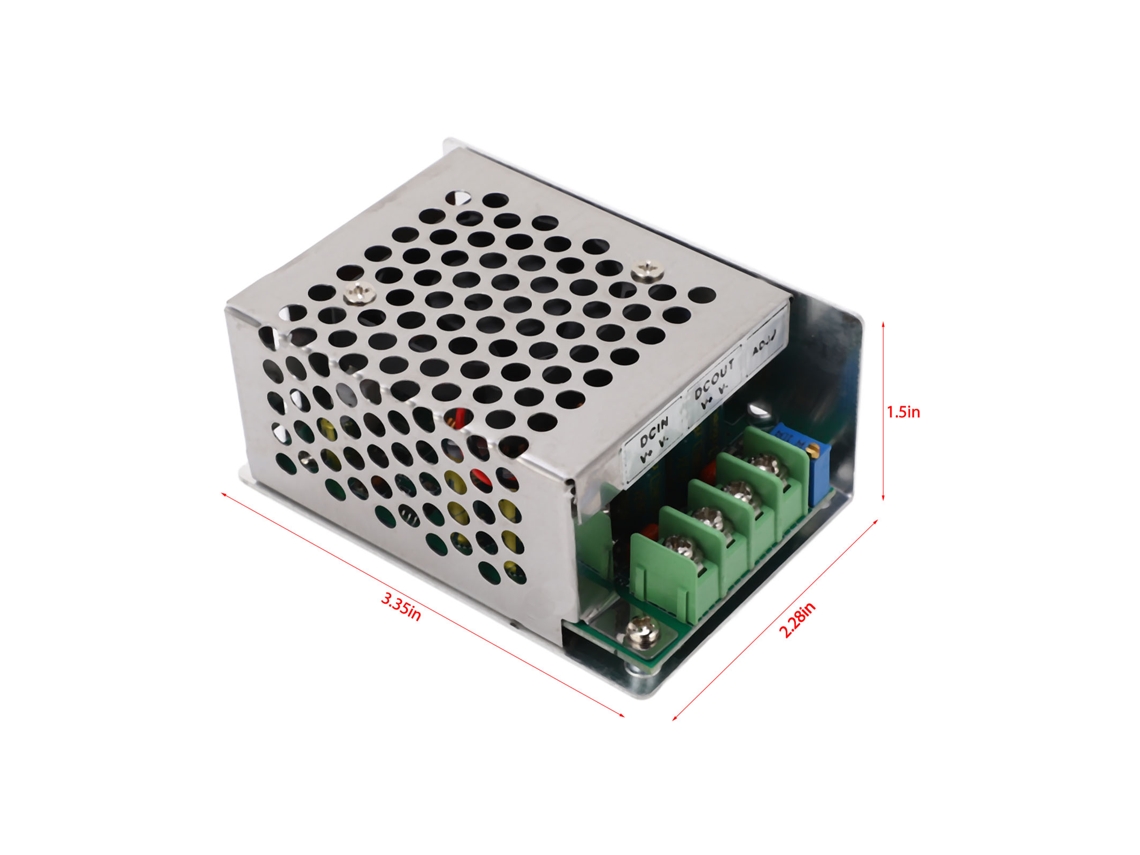 Módulo Buck Ajustable De Alta Potencia 400w Protección Múltiple Dc A Dc Para Ventilador