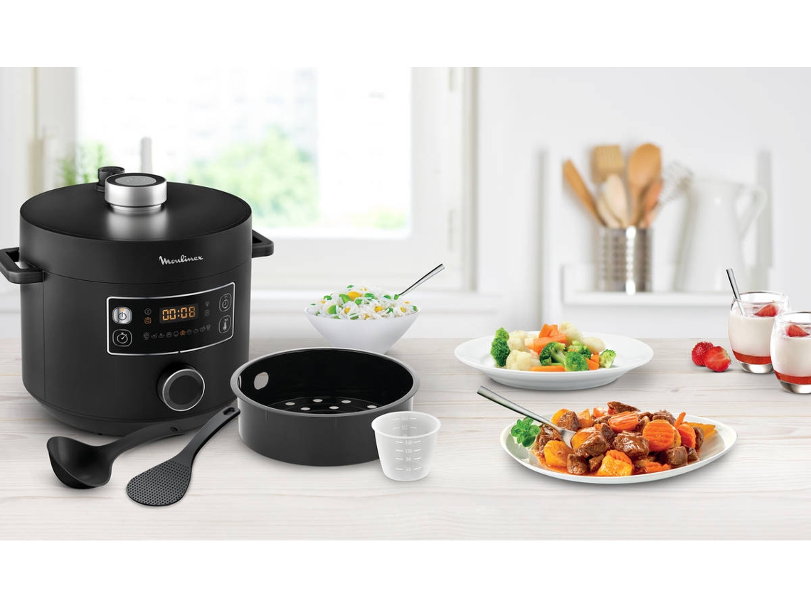 Multicooker MOULINEX Turbo Cuisine CE754810 (5 L - 1090 W)