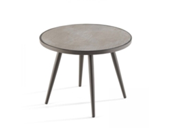 Mesa de centro redonda efecto hormigón Ø 45 cm
