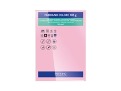 FABRIANO Cartulina A4 185 g/m² Rosa 50 Hojas