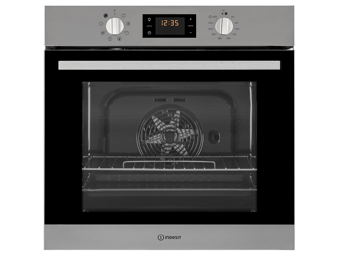 Horno INDESIT IFW 6540 P IX (66 L - 59.5 cm - Pirolítico - Inox)