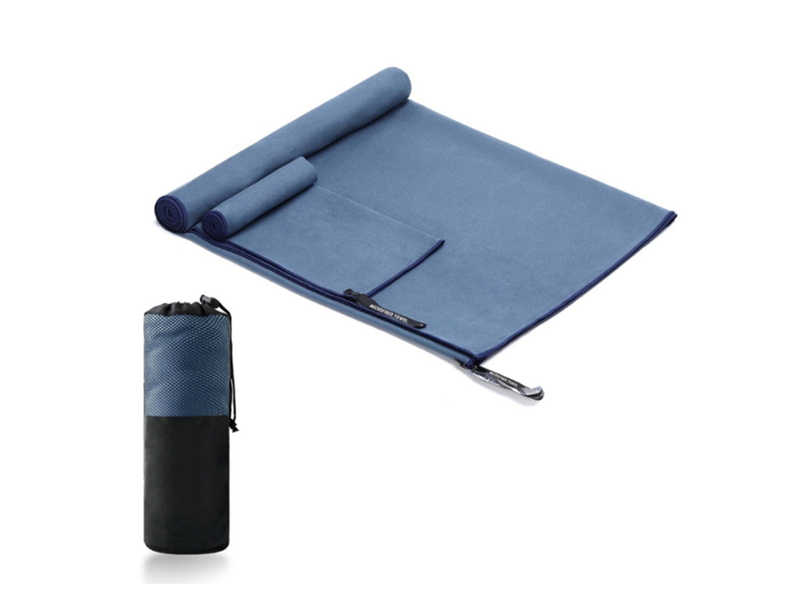 Omni-toalla De Enfriamiento Microfibra Rápido Secado Suave Y Cómoda Para Natación Fitness Deportes Playa Azul Oscuro