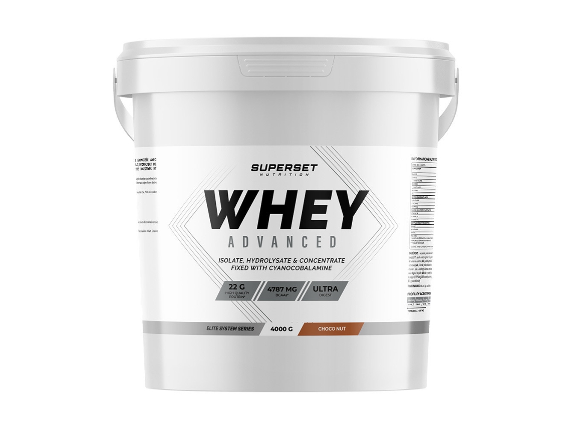 Nutrición avanzada de superconjuntos de proteína de suero de 100 g (4 kg)
