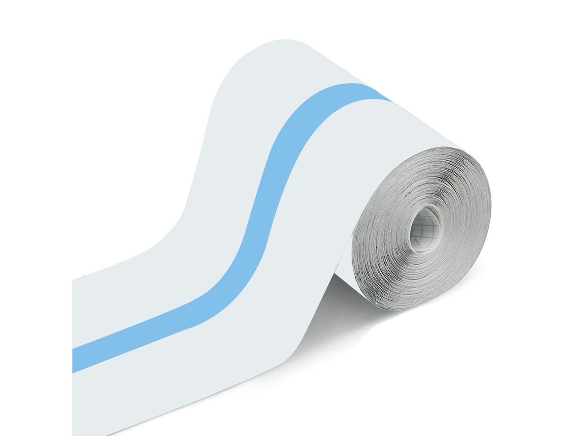 Bandagem adesiva elástica transparente à prova d'água Bj-bandage, rolo de 10m.