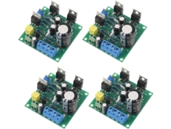 4x Dc12v 24v Mini 1969 Tip41c Placa Ensambladora De Amplificador Monocanal Pure