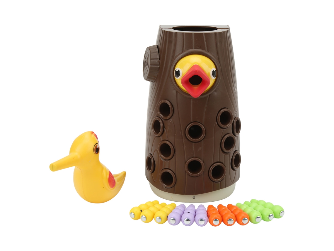 Juguete Educativo Magnético Con Forma De Pájaro Carpintero Para La Coordinación Y Concentración De Los Niños.