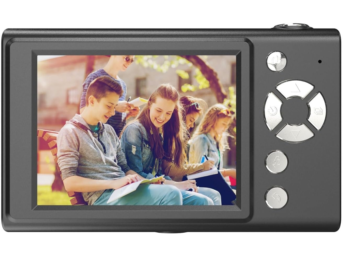 Cámara H12 Para Niños Con Lente De 48 Mp Y Pantalla De 2,8" 1080p - Regalo De Cumpleaños Para Niños Y Estudiantes.