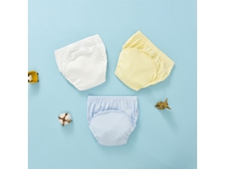Pañales reutilizables para bebé, 3 unidades, talla 90/01 (peso recomendado: 18/25 kg)