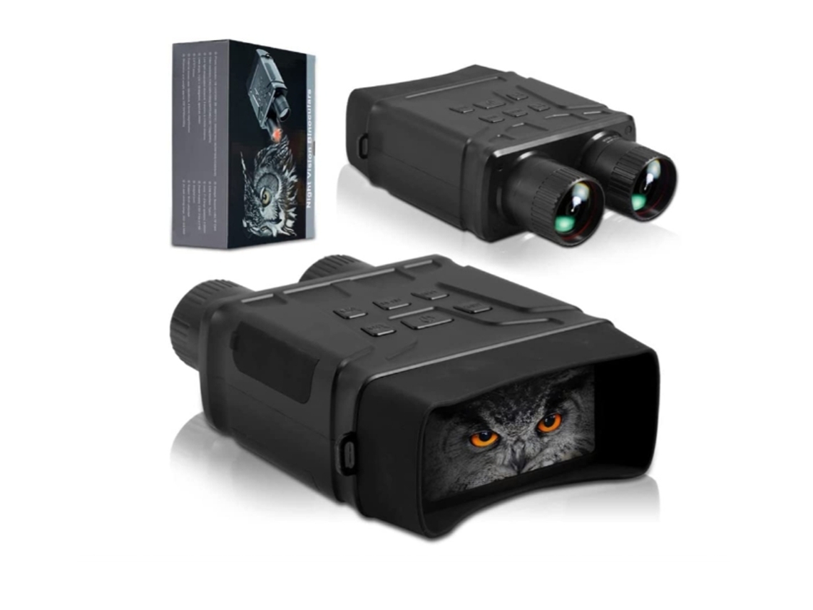 Óculos De Visão Noturna Binóculos De Visão Noturna R6 Com Tela Lcd Suporte Para Escopo De Visão Noturna Digital 1080p Full Hd Facpoet