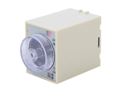 Relé De Retardo De Tiempo Ajustable St3pa C Con Perilla Giratoria, Carcasa De Policarbonato, Contactos De Aleación De Alta Calidad, Ac220v