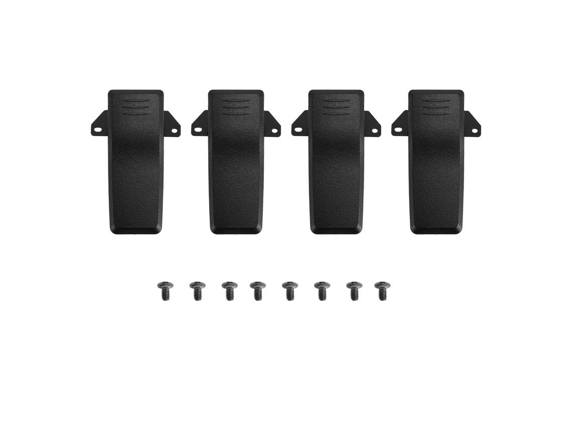 4pcs Clipe De Cinto Para Rádio Qyt Kt 289g De Alta Durabilidade Instalação Fácil Substituição Portátil