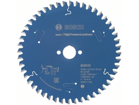 Disco de Sierra Circular BOSCH Expert para Laminado de Alta Presión 160x20x2.2 mm - 48