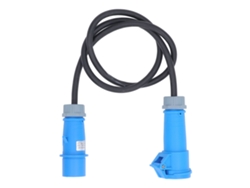 Cable Adaptador Para Camping Macho-hembra 16a 220-250v Ip44 Resistente Al Agua 1,5 M 2,5 Mm²