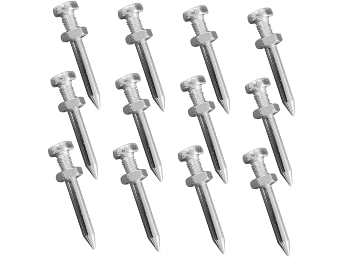 Juego De 26 Aireadores De Césped Metálicos Con Clavos Para Zapatos