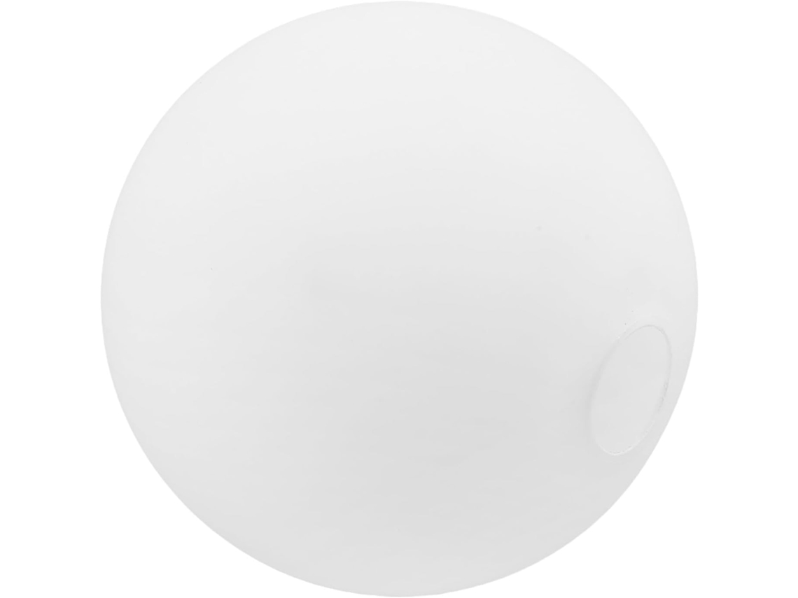Lámpara De Mesa Moderna De Cristal Blanco