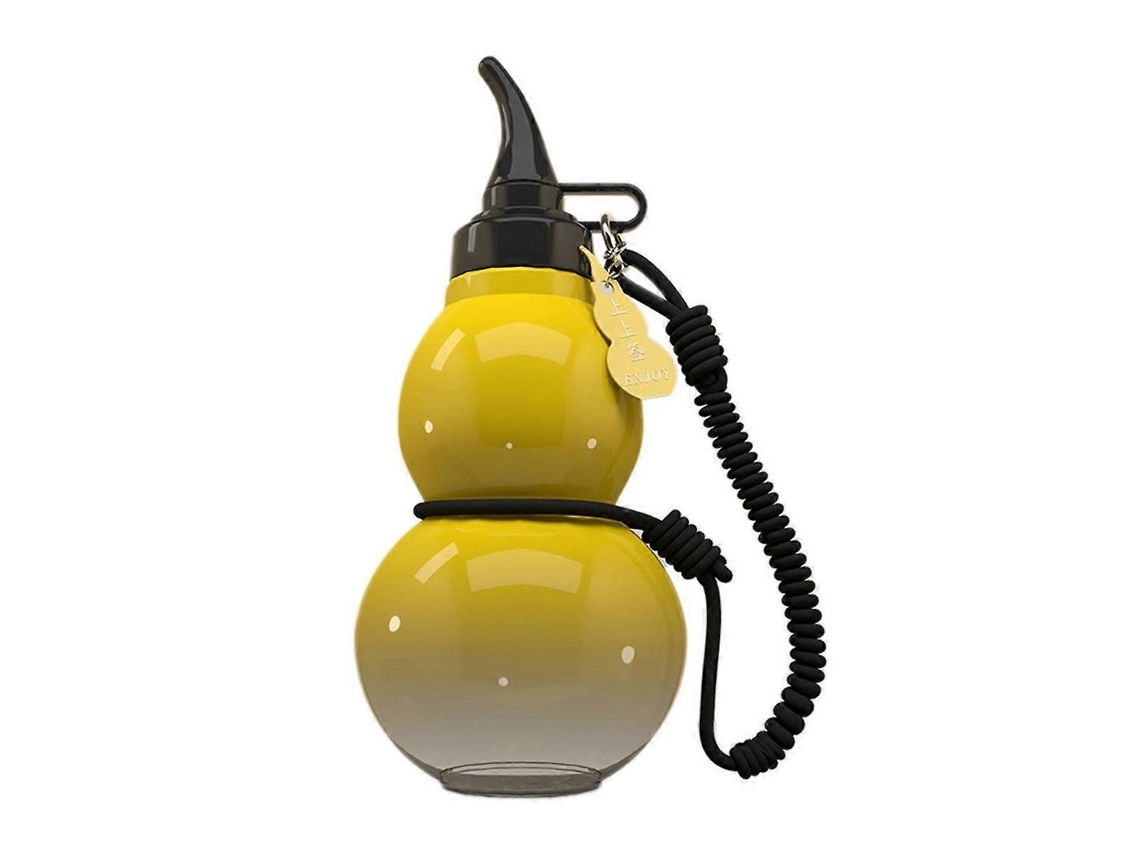 Botella De Agua De Calabaza Con Inspiración Retro China, 800 Ml, Botella Deportiva De Gran Capacidad, B Rosewell