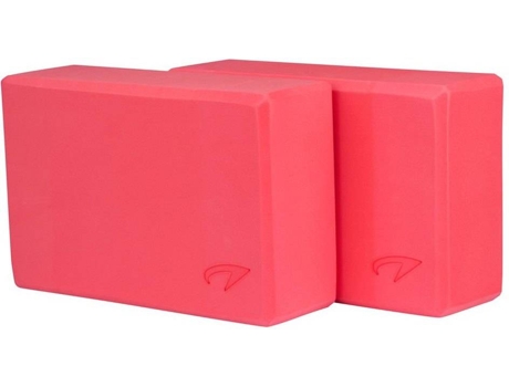 Pack 2 Accesorios de Entrenamiento AVENTO Fitness/Bloque De Yoga (23x15x7,6 cm)