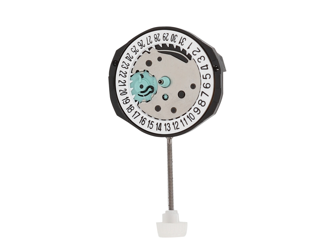 Mecanismo De Reloj De Cuarzo Sl25 Con Calendario, 3 Agujas, Aleación Y Plástico, Pieza De Repuesto