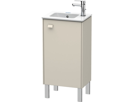 Mueble bajo lavabo DURAVIT Brioso de 42,0 x 28,9 cm 1 puerta con bisagra a la derecha 1 balda de cristal para lavabo ME by Starck 072343