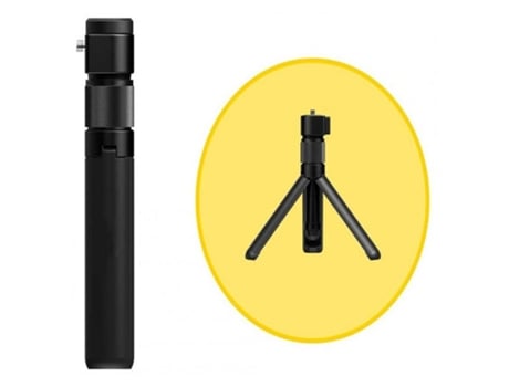 Trípode de barra de extensión giratoria con mango de palo Selfie invisible para 360 One R/ X2/evo Black Bullet Time Handle