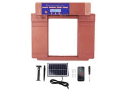 Puerta automática solar para gallinero, profesional, infrarroja, evita pellizcos, múltiples modos, puerta automática para gallinero con temporizador,