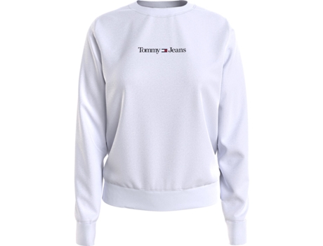 Camiseta TOMMY JEANS Reg Serif Linear Blanco (XL)