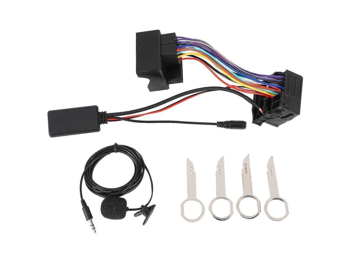 Adaptador Bluetooth Para Coche Compatible Con Fiesta, Focus, Mondeo, Kuga, Sony 6000cd, Negro.