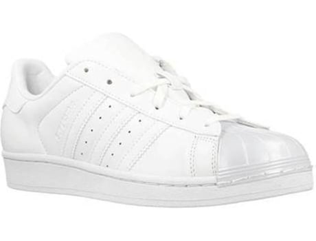 Zapatillas ADIDAS Superstar Glossy Mujer (38.6 - Blanco)